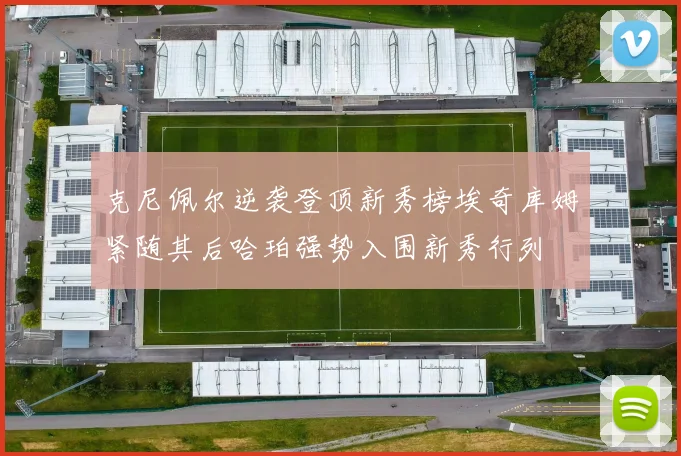 克尼佩尔逆袭登顶新秀榜埃奇库姆紧随其后哈珀强势入围新秀行列